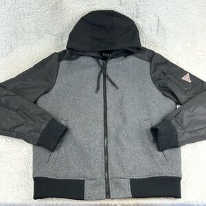 GUESS wool bomber jacket men’s medium